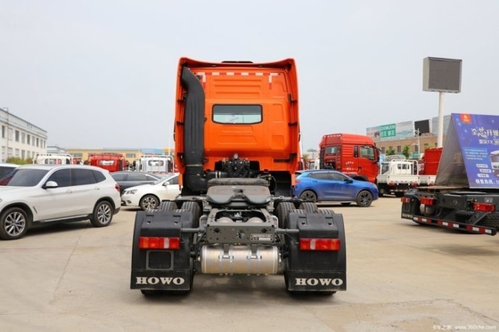 사용 된 HOWO-T7H 400마력 및 수동 변속기와 무거운 트럭