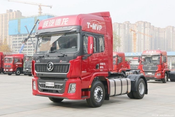 왼쪽 운전 Shacman Delong X5000 460 HP 6x4 멀티미디어 시스템과 함께 트랙터 헤드