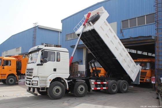 샤크만 델롱 M3000 350 HP 8X4 7.2m 덤프 트럭 중국 중고용 부티크 자동차에 이상적입니다