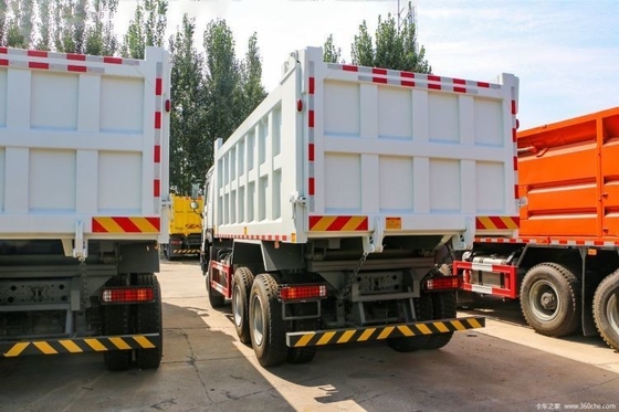 덤프트럭 티퍼 시노트럭 HOWO-7 375hp 6X4 6.8m 후방 카메라 360° 뜨거운 사용 된 부티크 자동차