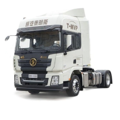 샤크만 X3000 6X4 LNG 트랙터 트럭 430HP 공기 서스펜션 운전자 좌석 타이어 10R225