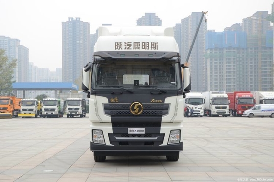 샤크만 X3000 6X4 LNG 트랙터 트럭 430HP 공기 서스펜션 운전자 좌석 타이어 10R225