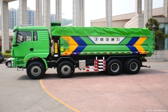 핫 부티크 샤크만 델롱 M3000 336 HP 8X4 6.5m 덤프 트럭 12 전진