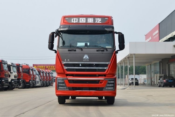 HOWO TH7 중량 트럭500HP 6X4부티크 중고용 트럭 머리 AMT 트랙터 트럭