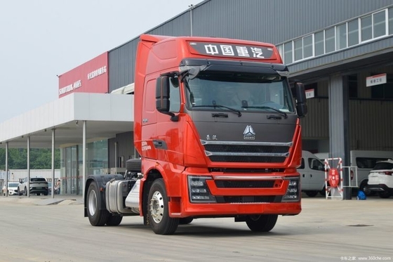 HOWO TH7 중량 트럭500HP 6X4부티크 중고용 트럭 머리 AMT 트랙터 트럭