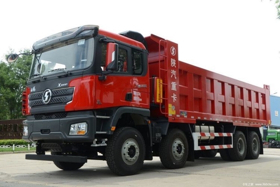 높은 부하 용량 30-40 톤 샤크만 델론 X3000 460 HP 8X4 8m 물품 덤프 트럭
