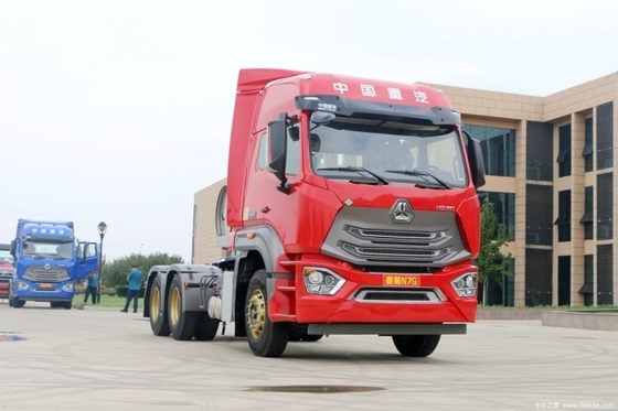 23 뜨거운 중고차 0 Km 디젤 연료 유형 SINOTRUCK Haohan N7G 430 HP 6X4 트랙터 트럭