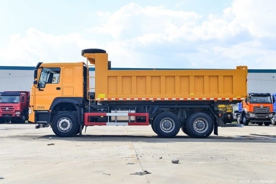 400마력 Sinotruk HOWo V7 무거운 트럭 6X4 공기 서스펜션 운전자 좌석과 함께 덤프 트럭