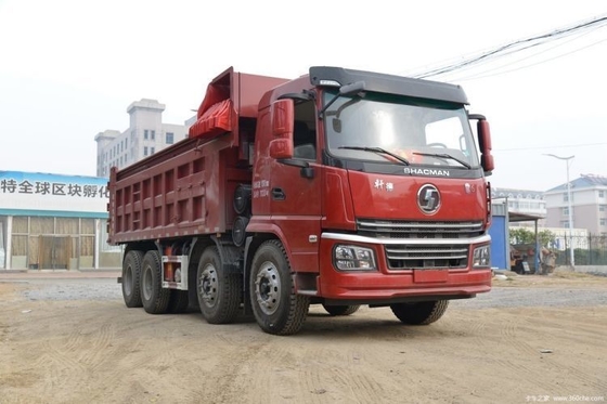 23 핫 부티크 중고차 샤크만 슈안데 Wing 3 표준 400 HP 8X4 6.8m 덤프 트럭