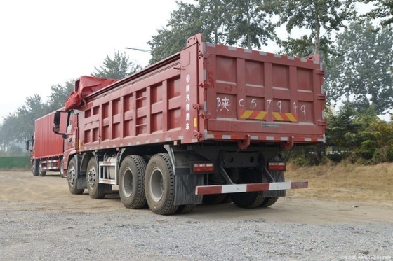 23 핫 부티크 중고차 샤크만 슈안데 Wing 3 표준 400 HP 8X4 6.8m 덤프 트럭