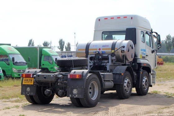 터치 스크린 380hp HOWO Hohan J7B 중량 트럭 6X4 트랙터 헤드 트럭 엔진