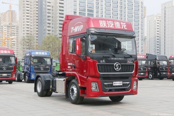 중고용 트럭 델롱 X5000 460 HP 샤크만 트럭 6x4 6 실린더와 ESC와 트랙터 헤드