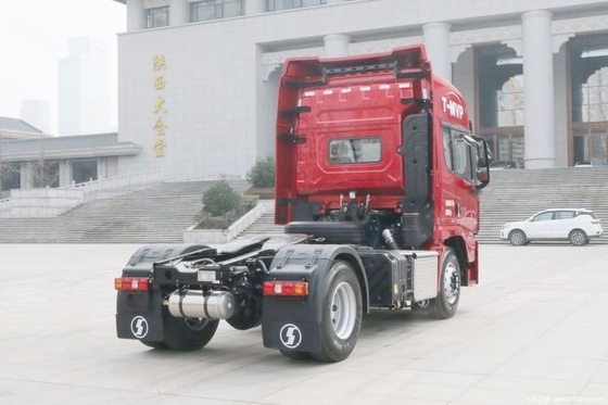 중고용 트럭 델롱 X5000 460 HP 샤크만 트럭 6x4 6 실린더와 ESC와 트랙터 헤드