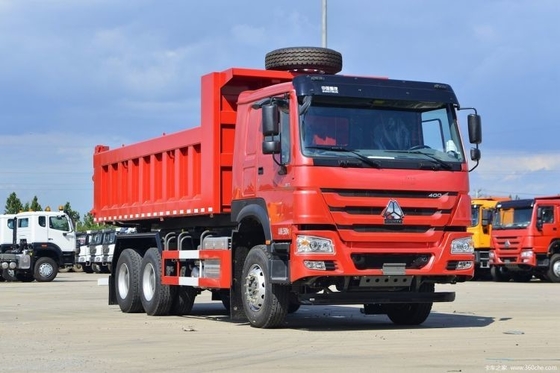 프로페셔널 부티크 시노트럭 HOWo V7 6X4 400HP 덤프 트럭 6m 덤핑 용량