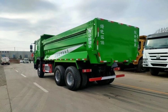 시노트룩 하오한 J5G 340hp 6X4 5.6m ESC와 12 전진 번호와 함께 덤프 트럭