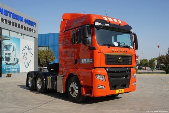 SITRAK G7S 610 HP 6X4 큰 연료 탱크 용량 및 자동 창과 함께 럭 헤드