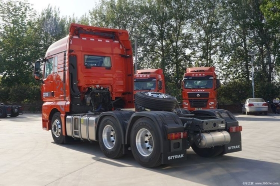 SITRAK G7S 610 HP 6X4 큰 연료 탱크 용량 및 자동 창과 함께 럭 헤드