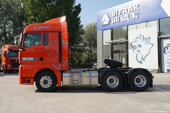 SITRAK G7S 610 HP 6X4 큰 연료 탱크 용량 및 자동 창과 함께 럭 헤드