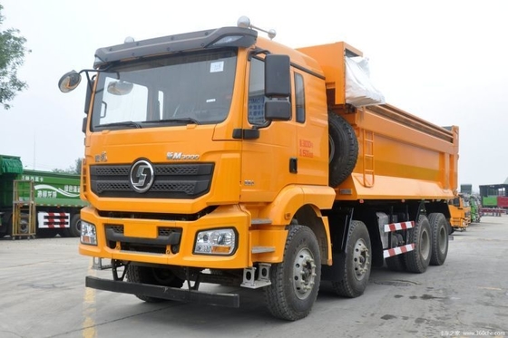 오른쪽 스티어링 샤크만 델롱 M3000 430hp 8X4 6.2m 덤프 트럭