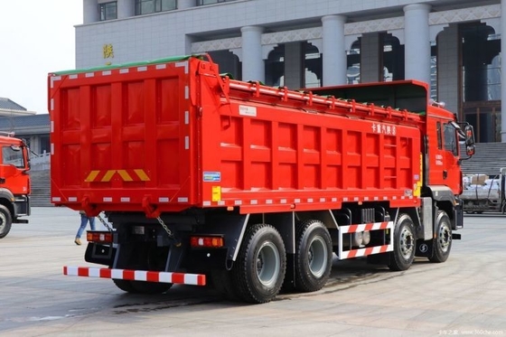 샤크만 델론 M3000S 복합 350hp 8X4 6.8m 12 전진 번호와 함께 덤프 트럭