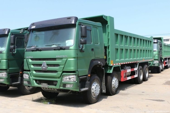 오른쪽 운전 23 Sinotruk HOWO-7 375hp 8X4 7.6m 덤프 트럭 핫 부티크 중고차