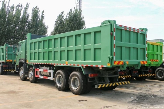오른쪽 운전 23 Sinotruk HOWO-7 375hp 8X4 7.6m 덤프 트럭 핫 부티크 중고차
