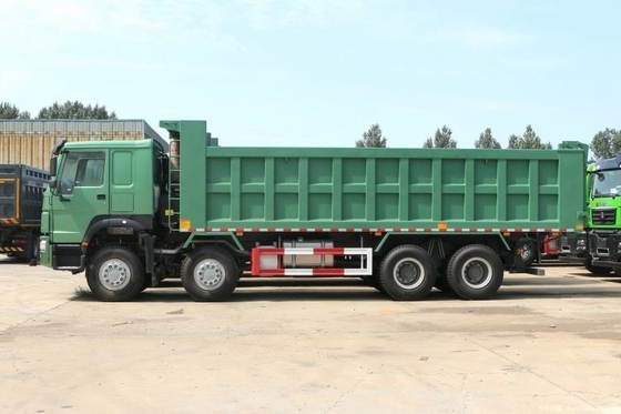 오른쪽 운전 23 Sinotruk HOWO-7 375hp 8X4 7.6m 덤프 트럭 핫 부티크 중고차