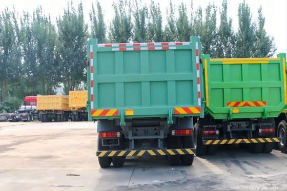 오른쪽 운전 23 Sinotruk HOWO-7 375hp 8X4 7.6m 덤프 트럭 핫 부티크 중고차