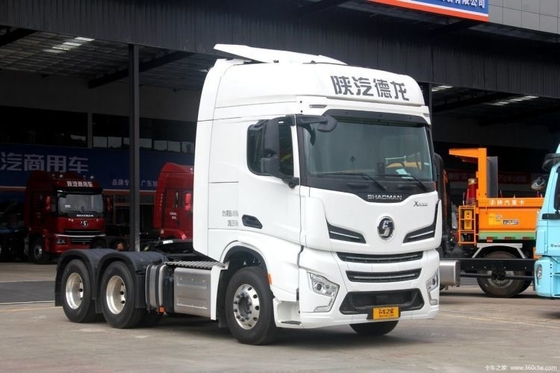 산시 오토 헤비 카드론 X6000 560HP 6X4 자동 견인 트럭 헤드