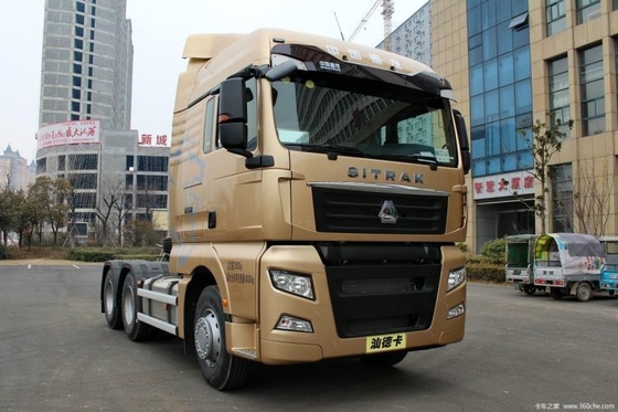 최대 토크 2000-2500Nm 시노트럭 시트랙 C7H 중량 트럭 540HP 6x2R 트랙터 트럭