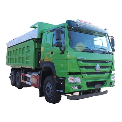 SINOTRUCK HOWO 무거운 트럭 400 HP 6X4 자동 에어컨을 가진 6 미터 덤프 트럭