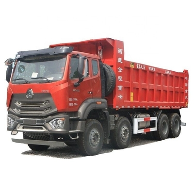 23 핫 사용 된 부티크 자동차 Sinotruk Haohan N7G 440 HP 8X4 7.6 m 멀티미디어 시스템으로 덤프 트럭