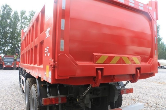 23 핫 사용 된 부티크 자동차 Sinotruk Haohan N7G 440 HP 8X4 7.6 m 멀티미디어 시스템으로 덤프 트럭