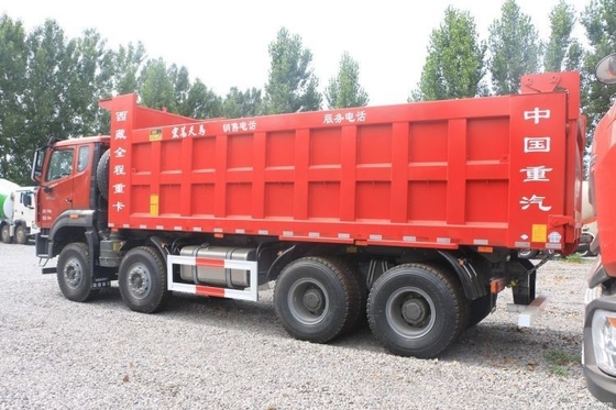 23 핫 사용 된 부티크 자동차 Sinotruk Haohan N7G 440 HP 8X4 7.6 m 멀티미디어 시스템으로 덤프 트럭
