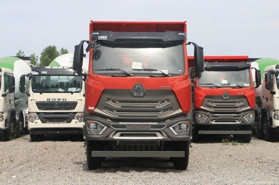 23 핫 사용 된 부티크 자동차 Sinotruk Haohan N7G 440 HP 8X4 7.6 m 멀티미디어 시스템으로 덤프 트럭