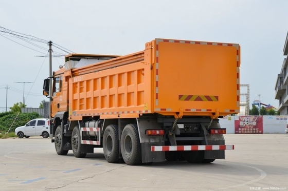 샤크만 델론 M3000S 400 HP 8X4 6.8m 덤프 트럭 12 전진 멀티미디어 시스템
