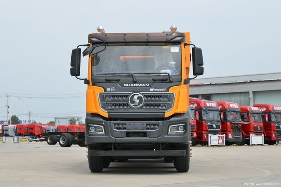 샤크만 델론 M3000S 400 HP 8X4 6.8m 덤프 트럭 12 전진 멀티미디어 시스템