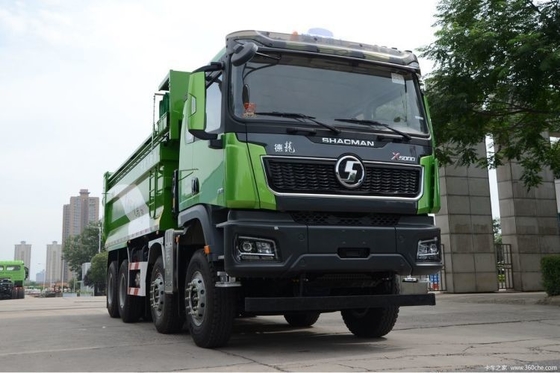 31-40T 용량 샤크만 델론 X5000 430hp 8X4 6.5m 덤프 트럭