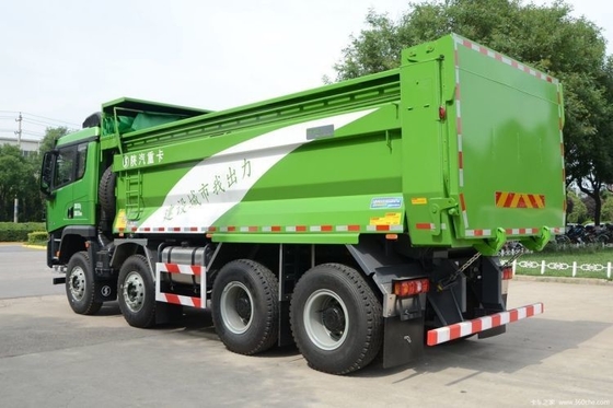 31-40T 용량 샤크만 델론 X5000 430hp 8X4 6.5m 덤프 트럭