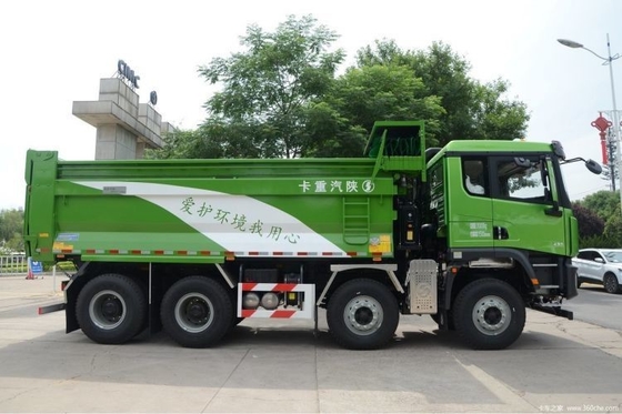 31-40T 용량 샤크만 델론 X5000 430hp 8X4 6.5m 덤프 트럭