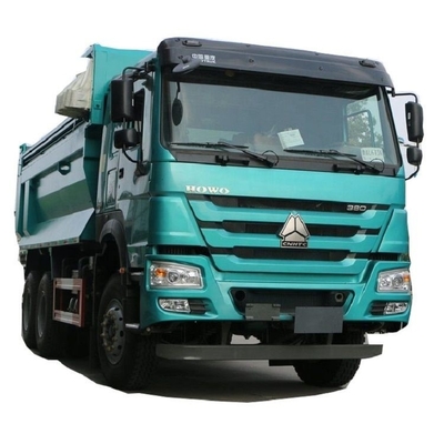 6X4 5.4m 덤프 트럭 HOWO 380 HP 중량 트럭 0 Km 중고 1200R20 타이어