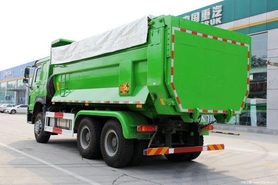 뜨거운 사용 된 SINOTRUCK HOWO 무거운 트럭 340 HP 6X4 5.6m 덤프 트럭 전 세계 시장