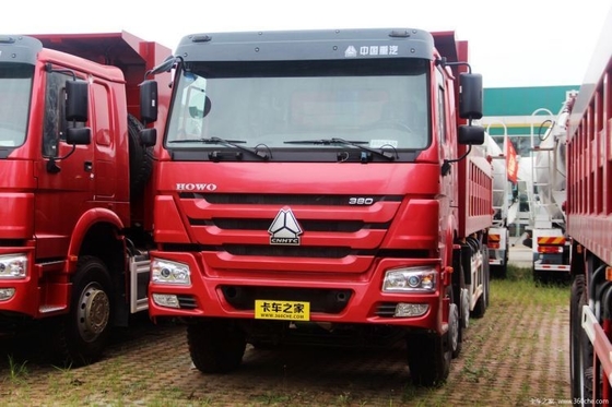 23 핫 사용 된 부티크 자동차 Sinotruk HOWO 무거운 트럭 380 HP 8X4 7.8m 덤프 트럭