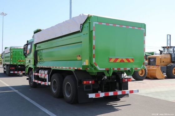 사용 된 샤크만 델롱 X3000 400 HP 6X4 5.8m 공기 서스펜션 운전석과 함께 덤프 트럭