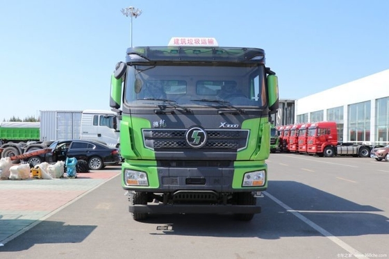 사용 된 샤크만 델롱 X3000 400 HP 6X4 5.8m 공기 서스펜션 운전석과 함께 덤프 트럭