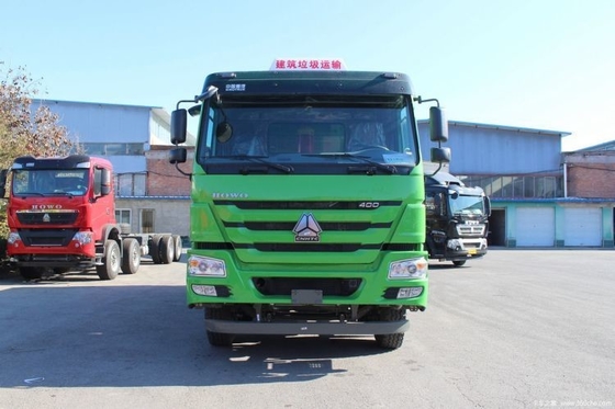 360° 후방 카메라 전문 Sinotruk HOWO 무거운 트럭 400 HP 6X4 6 미터 덤프 트럭