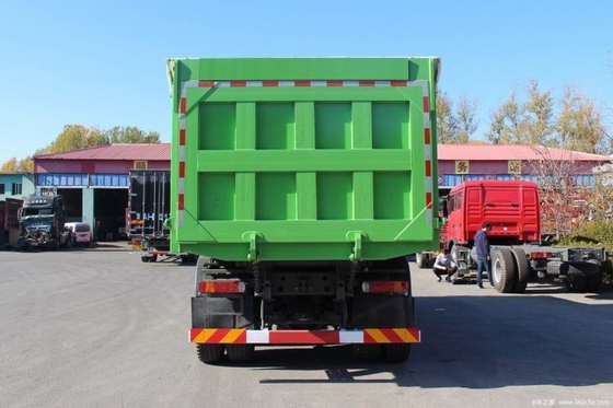 360° 후방 카메라 전문 Sinotruk HOWO 무거운 트럭 400 HP 6X4 6 미터 덤프 트럭