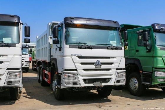 승객 친화적 인 Sinotruk HOWO-7 375hp 6X4 6.8m 전문 부티크용 덤프 트럭